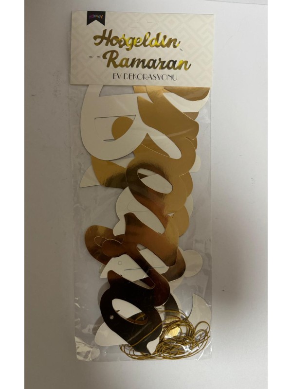 Ramazan Harf Yazı Seti -kaligrafi Hoşgeldin Ramazan