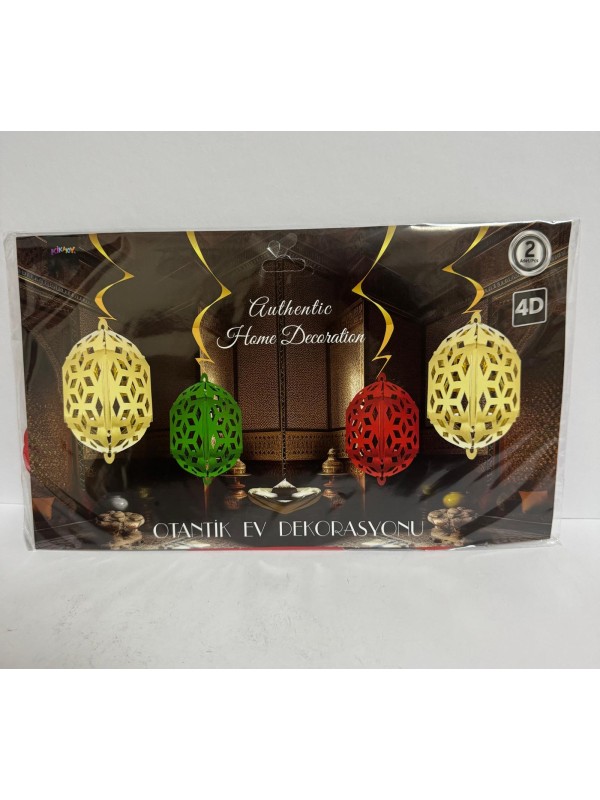 Otantik Ev Dekorasyon Süsü 2'li No:4
