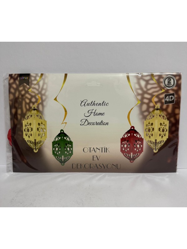 Otantik Ev Dekorasyon Süsü 2'li No:1