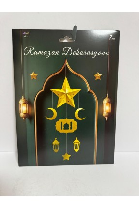 Ramazan Dekorasyon Süs Seti No:1 (7 Parça)