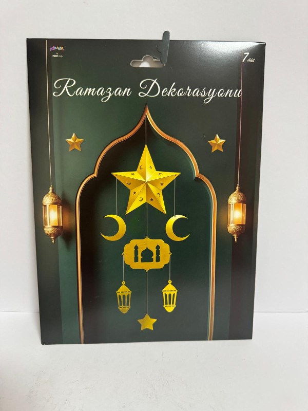 Ramazan Dekorasyon Süs Seti No:1 (7 Parça)