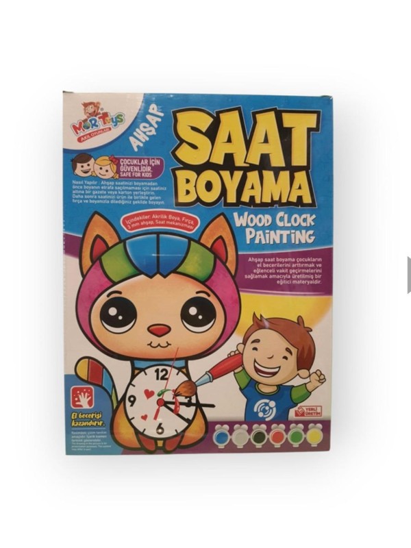 AHŞAP SAAT BOYAMA AHŞAP SAAT BOYAMA