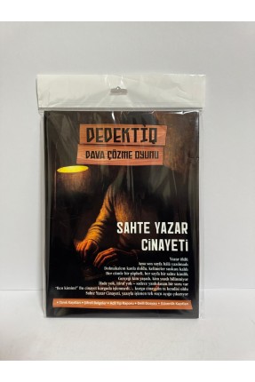 Dedektif Dava Çözme Oyunu  Sahte Yazar Cinayeti