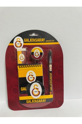 4'lü Kırtasiye Seti Sarı Kırmızı