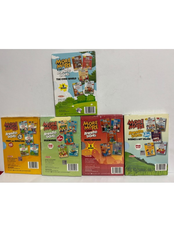 Ingilizce Hikaye Seti 2,3,5,6,8 Sınıflar için  5 Kitap 25 Hikaye