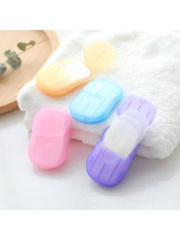 Kağıt Seyahat Sabunu 20 Adet Kağıt Seyahat Sabunu 20 Adet