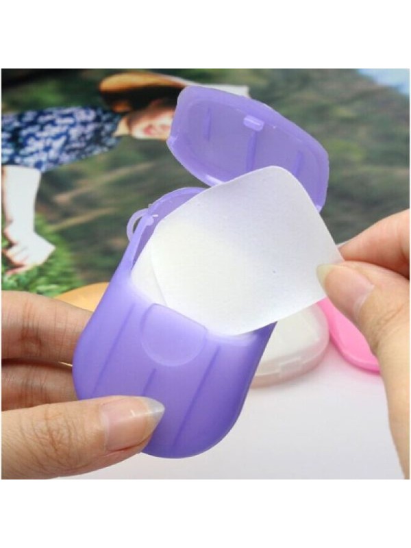 Kağıt Seyahat Sabunu 20 Adet Kağıt Seyahat Sabunu 20 Adet