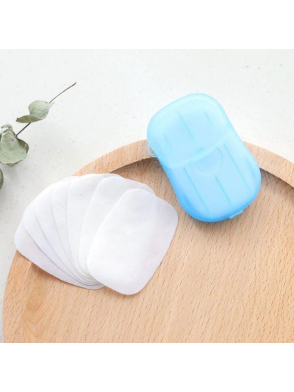 Kağıt Seyahat Sabunu 20 Adet Kağıt Seyahat Sabunu 20 Adet