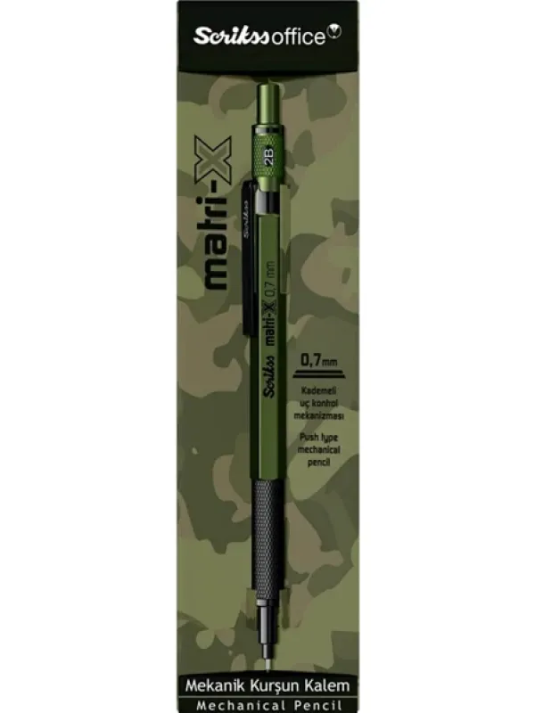 Mekanik Kurşun Kalem 0,7 mm Yeşil Pirinç Gövde Hafif ve Ergonomik Profesyonel Kullanım Mekanik Kurşun Kalem 0,7 mm Yeşil Pirinç Gövde Hafif ve Ergonomik Profesyonel Kullanım