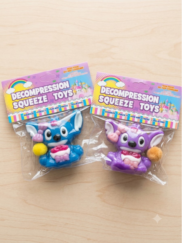 Squishy stitch - Sukuşi stitch - Stres Oyuncak 2 Adet Squishy stitch - Sukuşi stitch - Stres Oyuncak 2 Adet