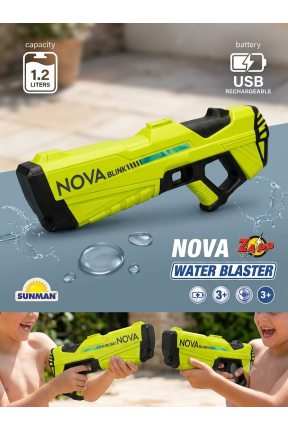 Şarjlı Su Tabancası Nova Blınks 3 7V USB 300ML 