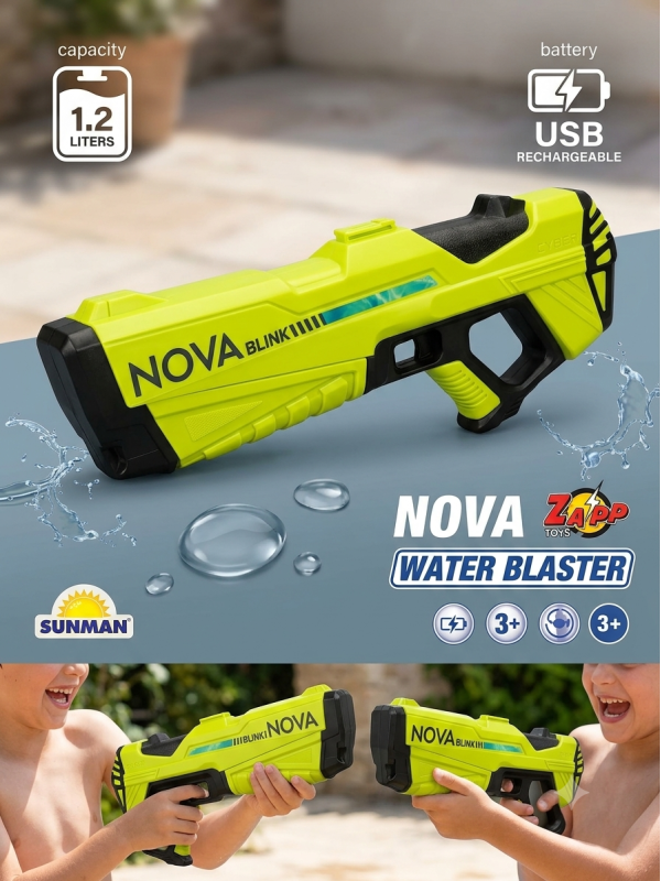 Şarjlı Su Tabancası Nova Blınks 3 7V USB 300ML