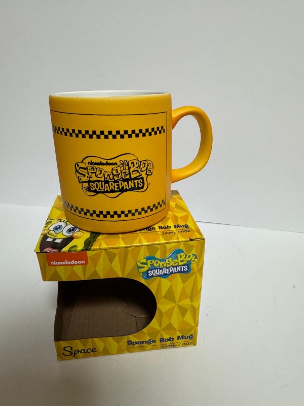 Seramik 1.Sınıf Kupa  Sponge Bob Seramik 1.Sınıf Kupa  Sponge Bob