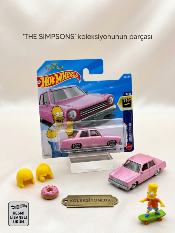 Hot Wheels Tekli Arabalar The Sımpsons Famıly Car/voıture Famılıale (Kısa Kart) JJJ68 Hot Wheels Tekli Arabalar The Sımpsons Famıly Car/voıture Famılıale (Kısa Kart) JJJ68