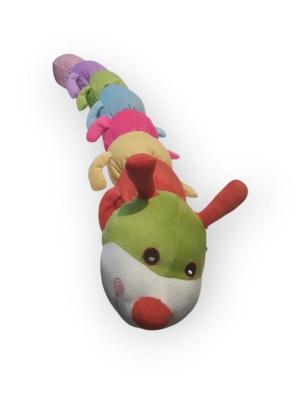 RENKLİ  PELUŞ TIRTIL YASTIK 100 CM KALİTELİ