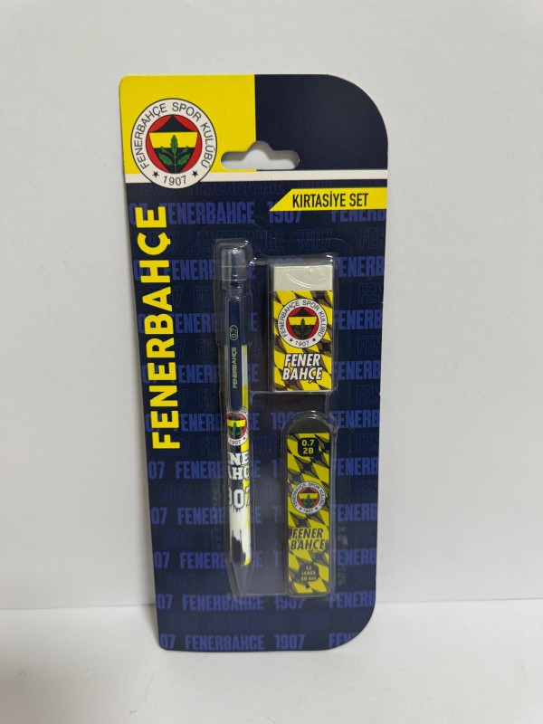 Versatilli 3'lü Kırtasiye Set Sarı Laçivert 07