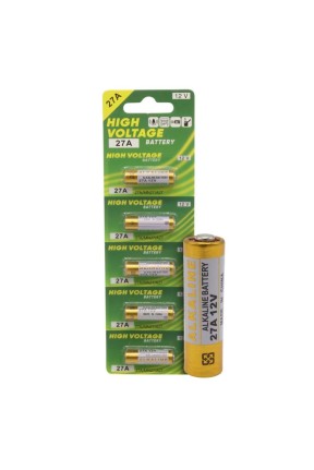27a Pil  12v Alkalin 5 Adet 27a Pil  12v Alkalin 5 Adet