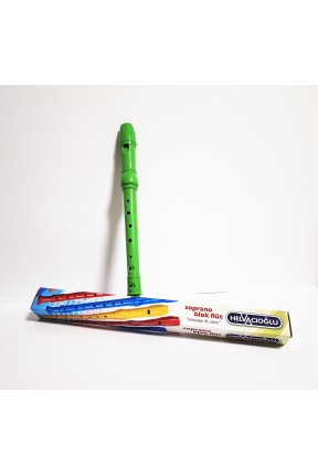 Blok Flüt Yeşil Blok Flüt Yeşil