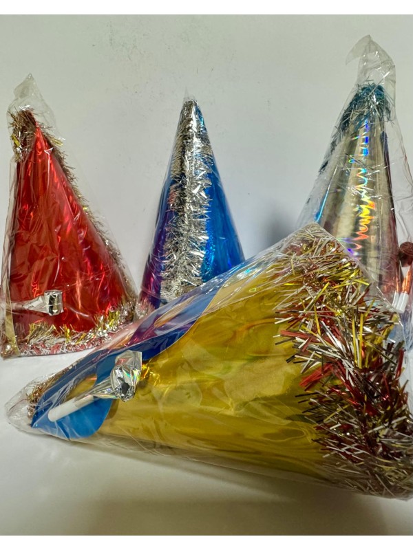 Metalize Karton Kotyon Yılbaşı Seti 4 lü Metalize Karton Kotyon Yılbaşı Seti 4 lü