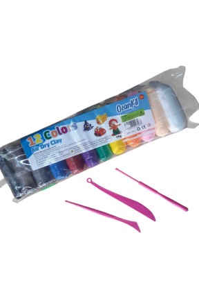 Ziplayan Hamur 73 gr Rengarenk 12 Adet