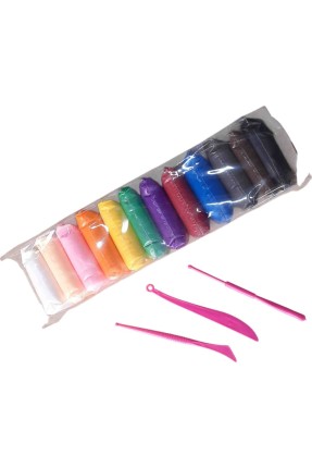 Ziplayan Hamur 73 gr Rengarenk 12 Adet Ziplayan Hamur 73 gr Rengarenk 12 Adet