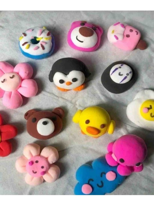 Ziplayan Hamur 73 gr Rengarenk 12 Adet