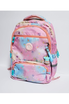 Okul Çantası Sevimli pembe Figürlü Okul Çantası Sevimli pembe Figürlü