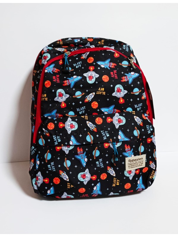 Okul Çantası Uzaylı Detayı Okul Çantası Uzaylı Detayı