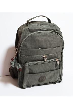 Sırt Çantası Gri Orta Boy Sırt Çantası Gri Orta Boy