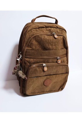 Sırt Çantası Kahverengi Orta Boy Sırt Çantası Kahverengi Orta Boy