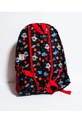 Okul Çantası Uzaylı Detayı Okul Çantası Uzaylı Detayı