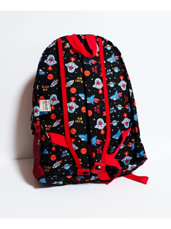 Okul Çantası Uzaylı Detayı Okul Çantası Uzaylı Detayı