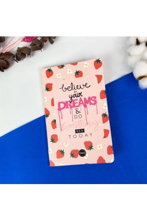 Believe In Your Dreams Tasarımlı Terzi Dikişli Defter  Believe In Your Dreams Tasarımlı Terzi Dikişli Defter
