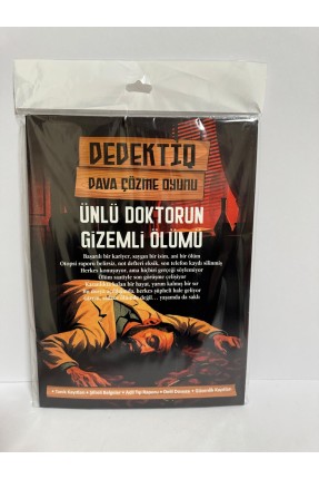 Dedektif Dava Çözme Oyunu  Ünlü Doktorun Gizemli Ölümü