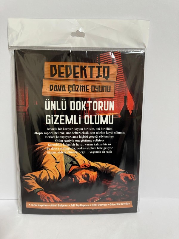 Dedektif Dava Çözme Oyunu  Ünlü Doktorun Gizemli Ölümü