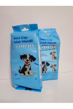 Islak Mendil Mini 8 li Mavi Islak Mendil Mini 8 li Mavi