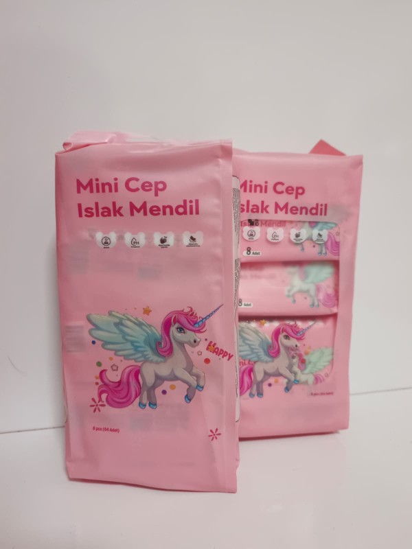 Islak Mendil Mini 8 li Pembe Islak Mendil Mini 8 li Pembe