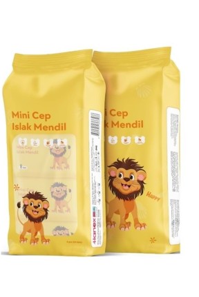 Islak Mendil Mini 8 li Sarı Islak Mendil Mini 8 li Sarı