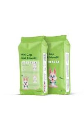 Islak Mendil Mini 8 li Yeşil Islak Mendil Mini 8 li Yeşil