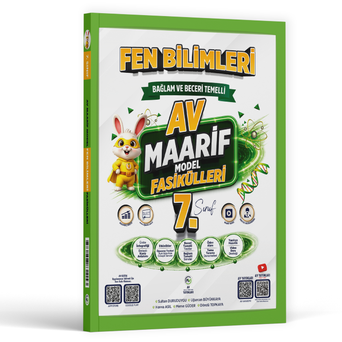 AV 7.SINIF MAARİF FASİKÜL FEN BİLİMLERİ - 26-27 AV 7.SINIF MAARİF FASİKÜL FEN BİLİMLERİ - 26-27