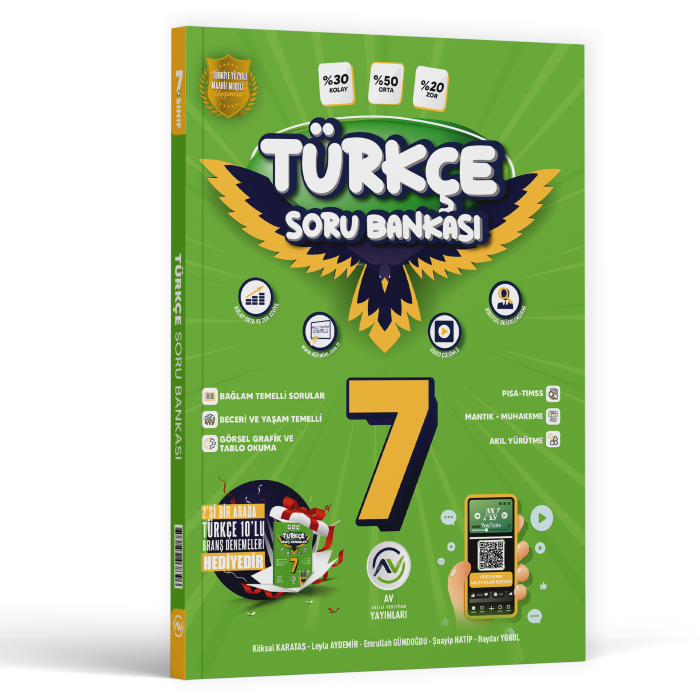 AV 7.SINIF S.B. BRANŞ DNM HEDİYE TÜRKÇE - 26-27 AV 7.SINIF S.B. BRANŞ DNM HEDİYE TÜRKÇE - 26-27