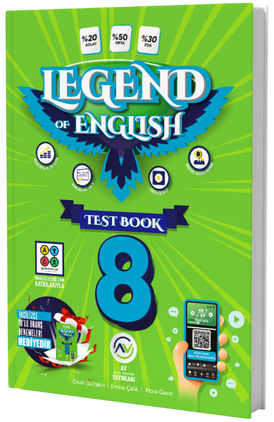 AV 8.SINIF LEGEND OF ENGLİSH SERİ TESTBOOK - 26-27 AV 8.SINIF LEGEND OF ENGLİSH SERİ TESTBOOK - 26-27