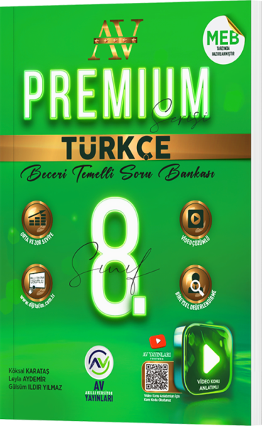 AV 8.SINIF PREMİUM S.B. TÜRKÇE - 26-27 AV 8.SINIF PREMİUM S.B. TÜRKÇE - 26-27