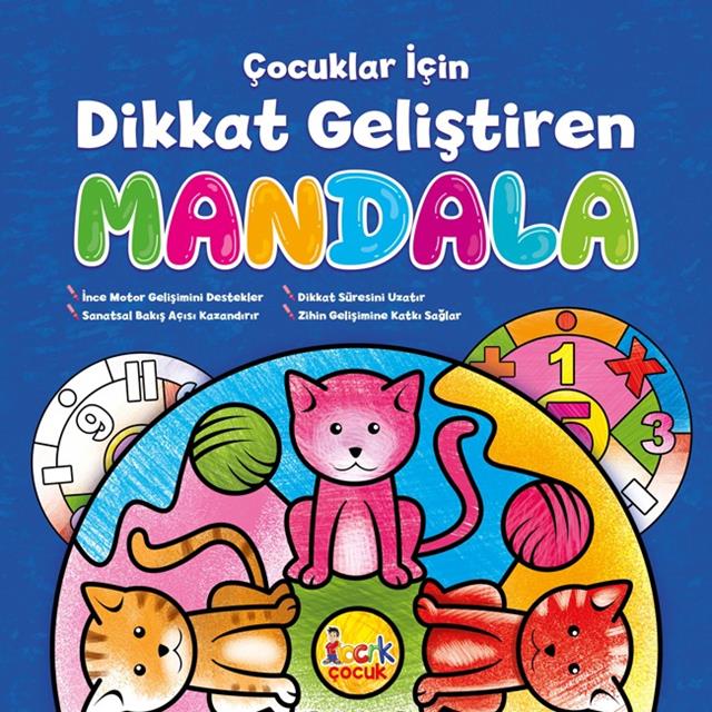 Çoçuklar İçin Dikkat Geliştiren Mandala Çoçuklar İçin Dikkat Geliştiren Mandala