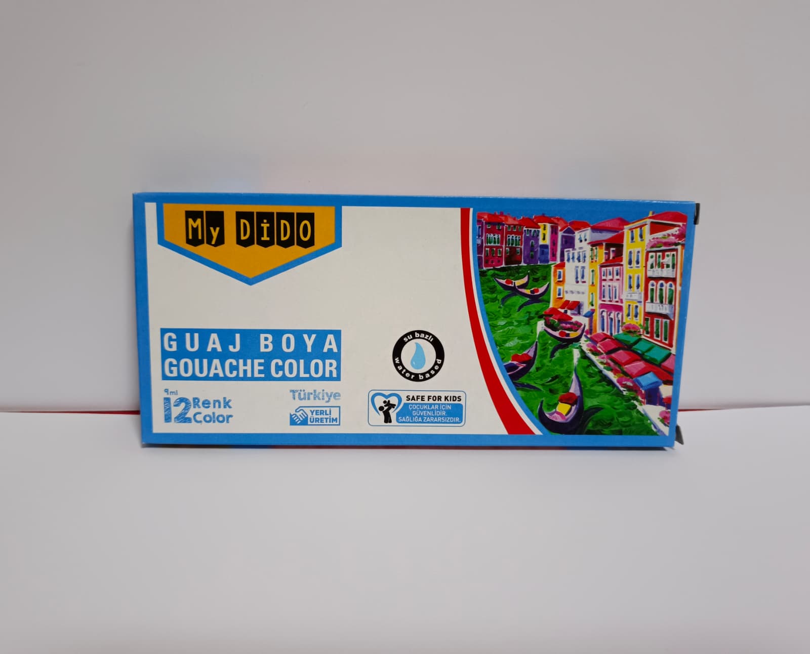 Guaj Boya 12 Renk Tüp Guaj Boya 12 Renk Tüp
