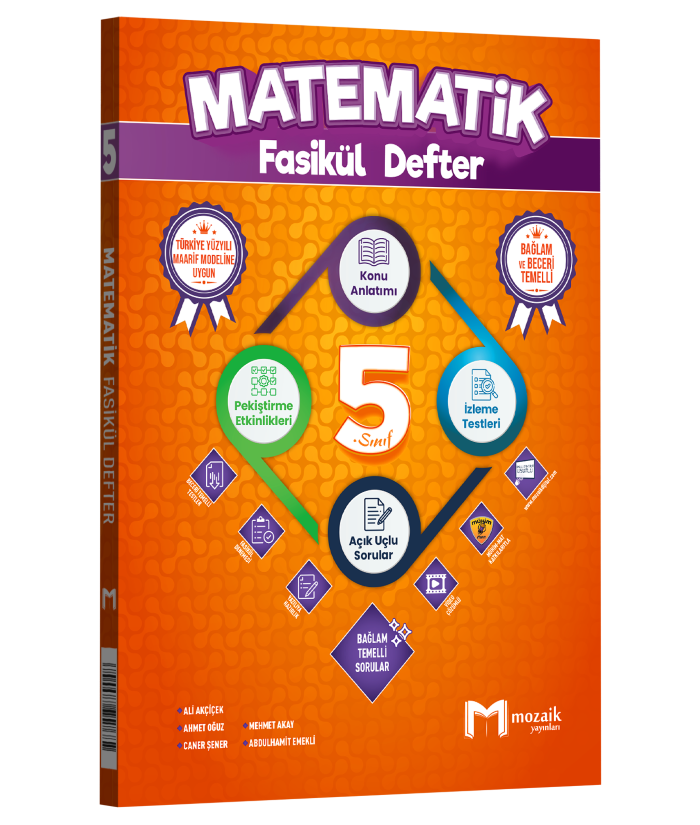 MOZAİK 5.SINIF FASİKÜL DEFTER MATEMATİK MOZAİK 5.SINIF FASİKÜL DEFTER MATEMATİK