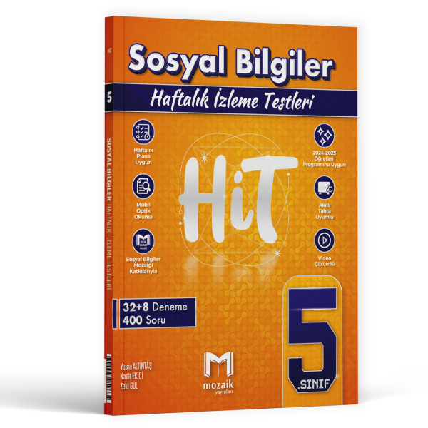 MOZAİK 5.SINIF HİT 40 LI DENEME SOSYAL - 2026-27 MOZAİK 5.SINIF HİT 40 LI DENEME SOSYAL - 2026-27