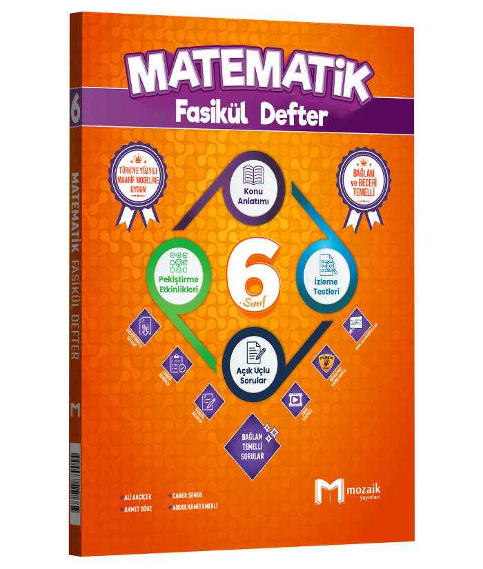MOZAİK 6.SINIF FASİKÜL DEFTER MATEMATİK - 2026-27 MOZAİK 6.SINIF FASİKÜL DEFTER MATEMATİK - 2026-27