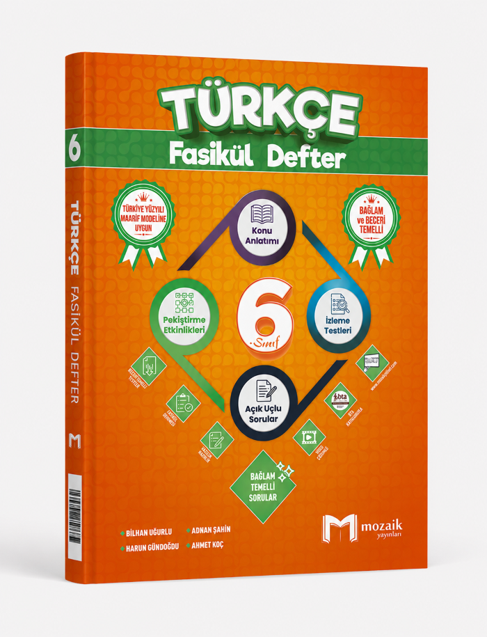 MOZAİK 6.SINIF FASİKÜL DEFTER TÜRKÇE - 2026-27 MOZAİK 6.SINIF FASİKÜL DEFTER TÜRKÇE - 2026-27