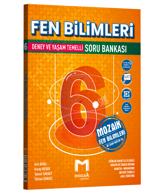 MOZAİK 6.SINIF S.B. FEN BİLİMLERİ - 2026-27 MOZAİK 6.SINIF S.B. FEN BİLİMLERİ - 2026-27